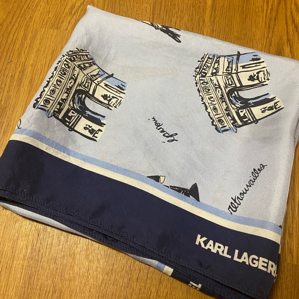 Karl Lagerfeld Paris Silk Scarf